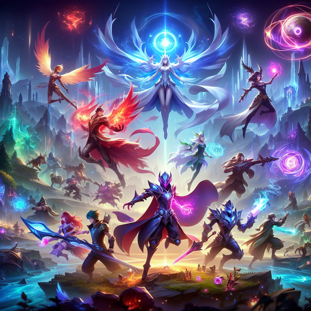 Epic Artwork: Dive into the World of Mobile Legend Posters